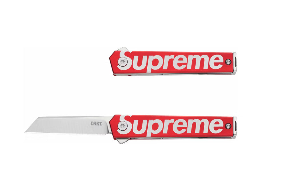 Supreme CRKT CEO Microflipper Pocket Knife