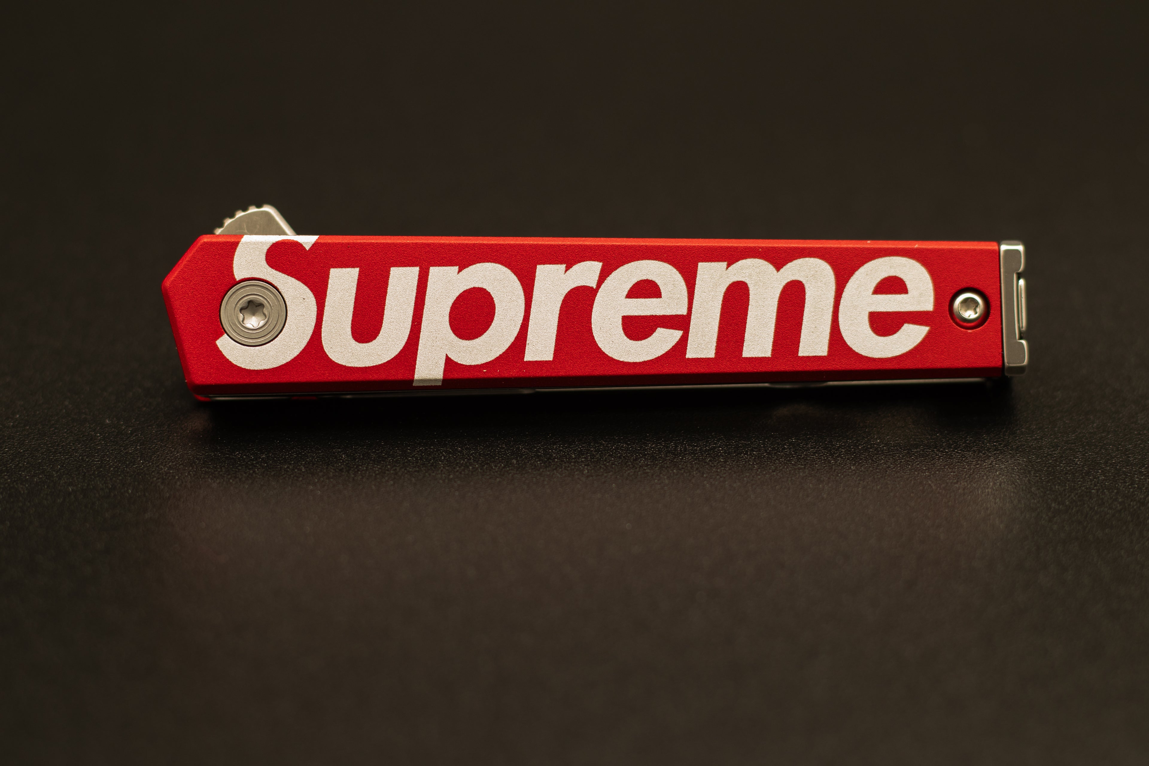 Supreme CRKT CEO Microflipper Pocket Knife